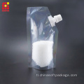 Spout pouch food liquid packaging bag